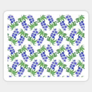 Delphinium watercolor Sticker